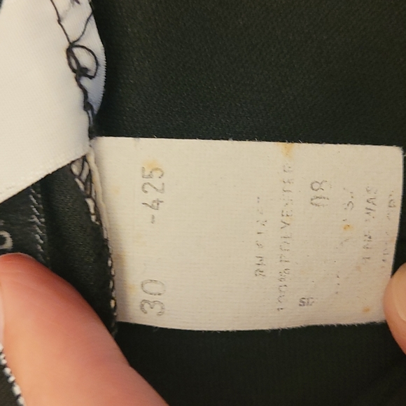 EUC Vintage 1960s Mod Chevron Neckline Anthony Richard's Dress - Picture 13 of 15